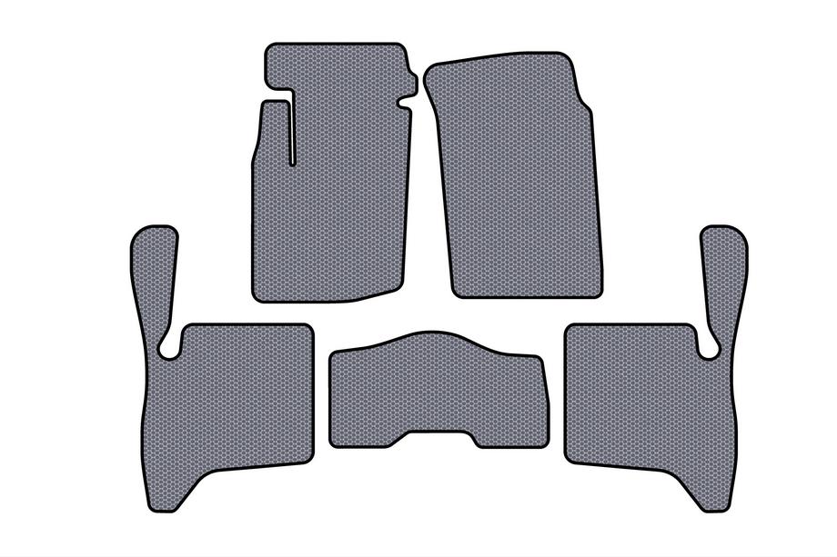 Suzuki Vitara 1998–2006 Rubberen automatten Carsuit (3-deurs, grijs) Image