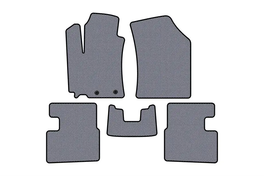 Suzuki Swift 2010–2017 Rubberen automatten Carsuit (HB, 5-deurs, grijs) Image