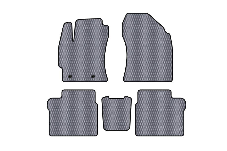 Toyota Corolla 2013–2019 Rubberen automatten Carsuit (2016-2019, SD, grijs) Image