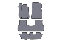Toyota Highlander 2008–2013 Rubberen automatten Carsuit (2 rijen, grijs) foto 1