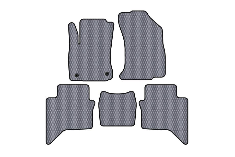 Toyota Hilux 2015– Rubberen automatten Carsuit (Grijs) Image