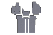 Toyota Previa 2006–2019 Carsuit rubberen automatten voor interieur (2 rijen, 6-zits, grijs) foto 1