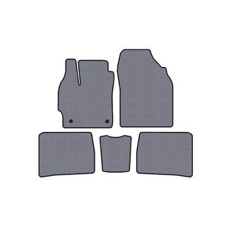 Rubberen automatten Carsuit (LB, grijs) Toyota Prius 2009–2015 foto 1