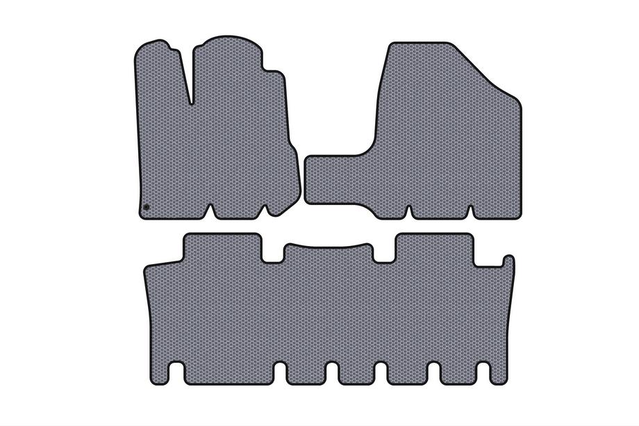 Toyota Sienna 2003–2009 Rubberen automatten Carsuit (2 rijen, grijs) Image