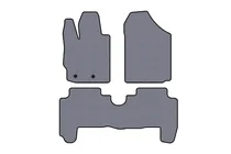 Toyota Yaris 2006–2011 Rubberen automatten Carsuit (HB, 5-deurs, grijs) foto 1