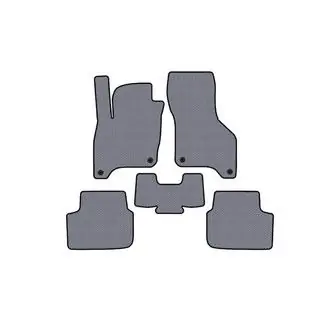 Rubberen automatten Carsuit (SD, Електро, grijs)