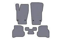 Volkswagen Polo 2010–2017 Rubberen automatten Carsuit (HB, 3/5-deurs, grijs) foto 1
