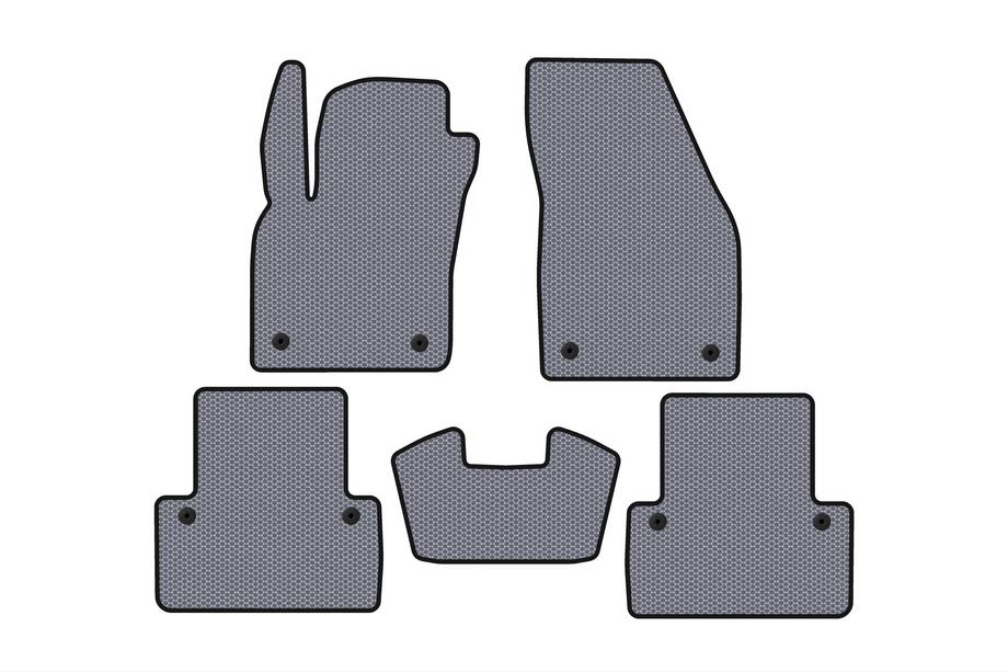 Volvo V50 2004–2012 Rubberen automatten Carsuit (2007-2012, SW, grijs) Image