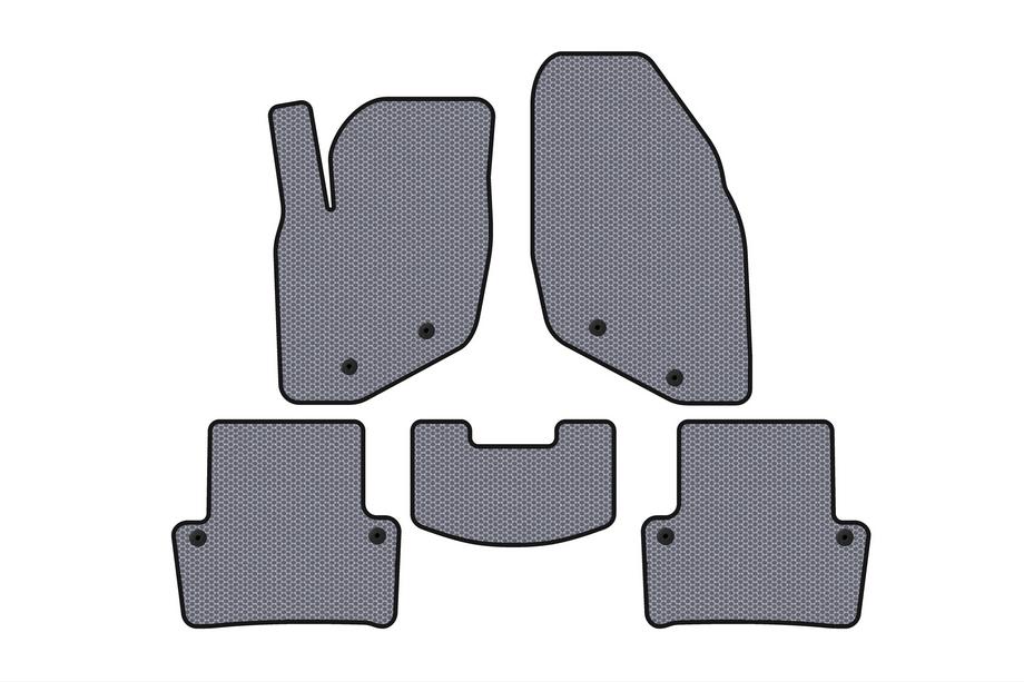 Volvo XC70 2000–2007 Rubberen automatten Carsuit (Grijs) Image