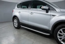 Ford Kuga 2008–2013 Side steps Tayga Grey (set van 2, aluminium) foto 1