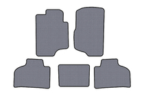 Chevrolet Silverado 2007–2013 Rubberen automatten Carsuit (Grijs) foto 1