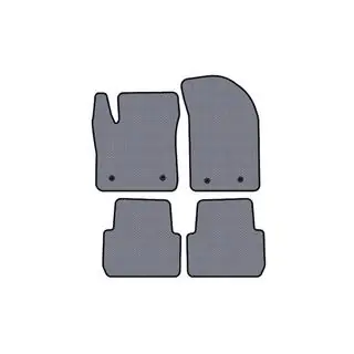 Carsuit rubberen automatten (SD, grijs)