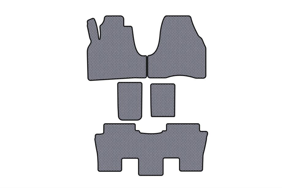 Citroen C-8 2002–2014 Rubberen automatten Carsuit (Grijs) Image
