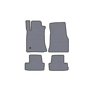 Rubberen automatten Carsuit (2005-2009, GT, Coupe, grijs)