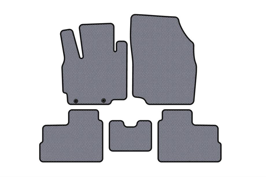 Mitsubishi Space Star/Mirage 2012– Carsuit rubberen automatten voor interieur (Space Star, 2012-2016, HB, grijs) Image