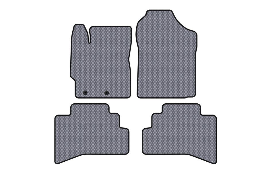 Toyota Prius C 2012–2019 Rubberen automatten Carsuit (Grijs) Foto 1