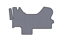 Iveco Daily 2006–2014 Rubberen automatten Carsuit (Grijs) foto 1