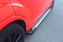 Ford Kuga/Escape 2013–2019 Side steps Line (2 stuks, aluminium) foto 1