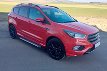 Ford Kuga/Escape 2013–2019 Side steps Line (2 stuks, aluminium) foto 3