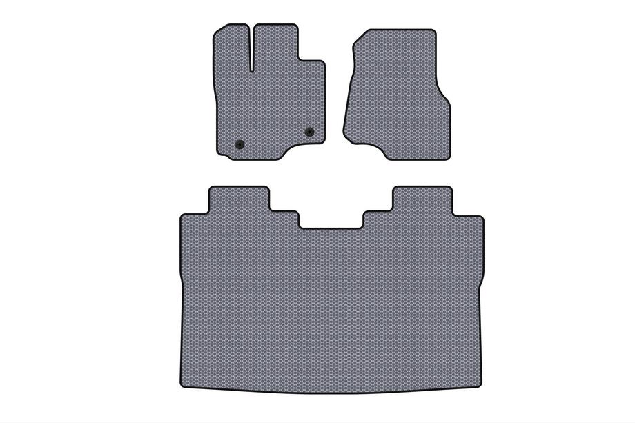 Ford F-150 2014–2021 Rubberen automatten voor interieur Carsuit (Raptor, grijs) Foto 1