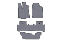 Acura MDX 2013–2020 Rubberen automatten Carsuit (3 rijen, grijs) foto 1