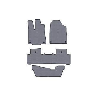 Rubberen automatten Carsuit (3 rijen, grijs) Acura MDX 2013–2020 foto 1