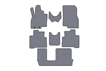 Mitsubishi Grandis 2003–2011 Rubberen automatten Carsuit (3 rijen, grijs) foto 1