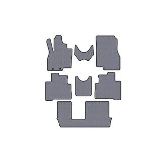Rubberen automatten Carsuit (3 rijen, grijs) Mitsubishi Grandis 2003–2011 foto 1