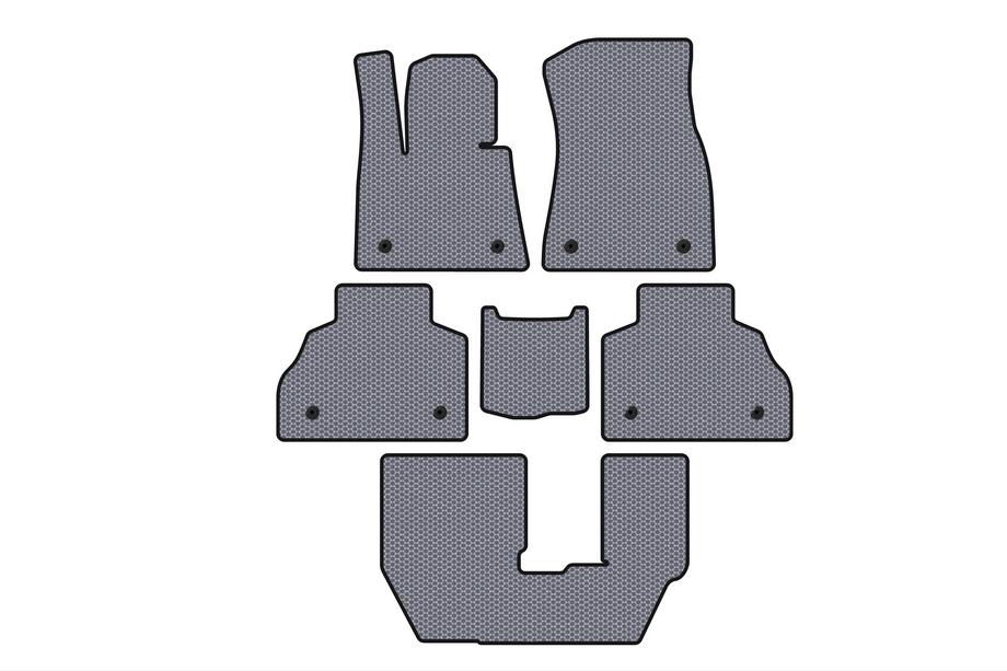 BMW X7 G07 2019– Rubberen automatten Carsuit (3 rijen, grijs) Image