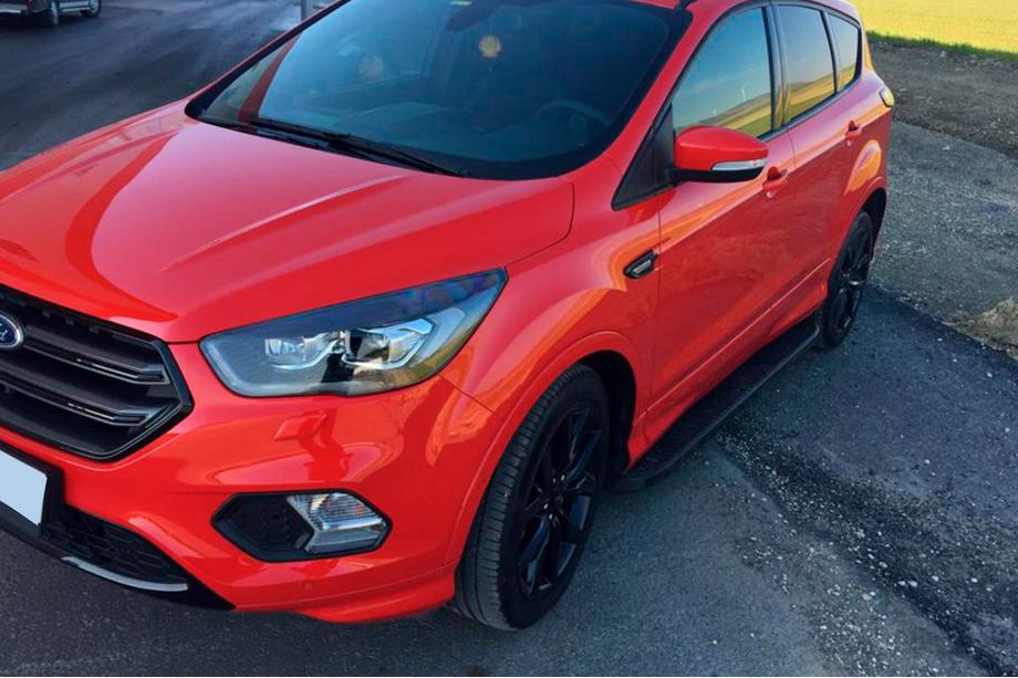 Ford Kuga/Escape 2013–2019 Bosphorus Black side steps (2 st., aluminium) Image