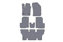 Dacia Lodgy 2012–2022 Rubber matten Carsuit (3 rijen, 7-zits, grijs) foto 1