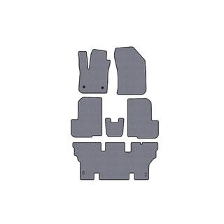 Rubber matten Carsuit (3 rijen, 7-zits, grijs) Dacia Lodgy 2012–2022 foto 1