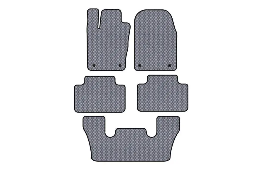 Dodge Durango 2010– Rubberen automatten Carsuit (3 rijen, grijs) Image