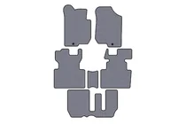 Kia Carens 1999–2012 Rubberen automatten Carsuit (2006-2012, 3 rijen, 7-zits, grijs) foto 1