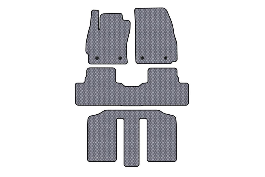 Mazda 5 2010–2018 Rubberen automatten Carsuit (3 rijen, grijs) Image