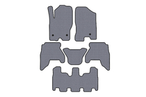 Nissan Pathfinder R51 2005–2014 Rubberen automatten voor interieur Carsuit V1 (3 rijen, grijs, 2010-2014) foto 1