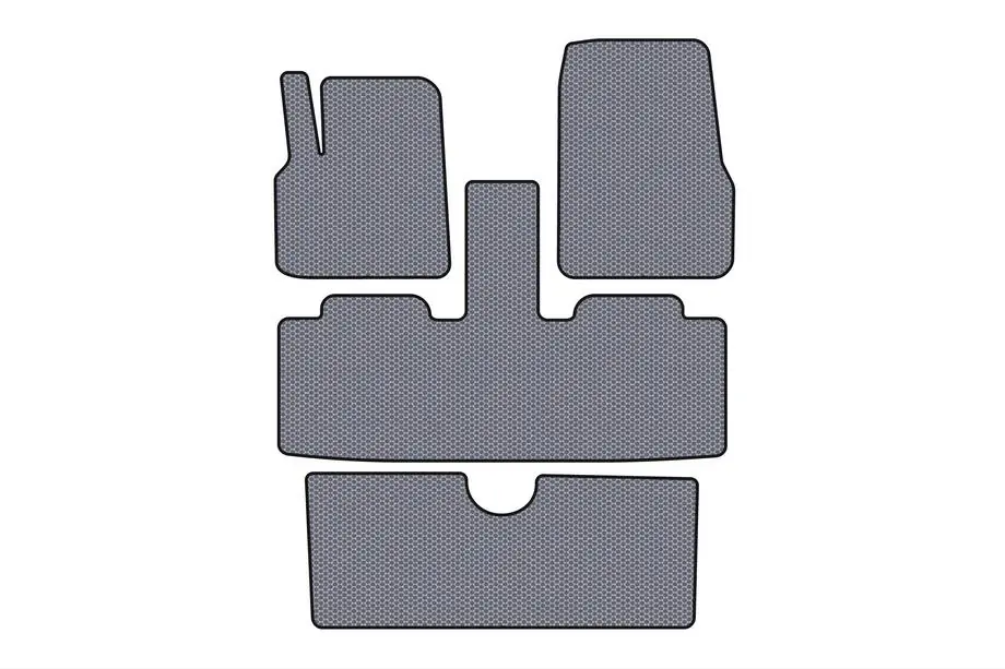 Renault Espace 2002–2014 Rubber matten Carsuit (3 rijen, 7-zits, grijs) Image