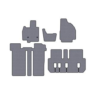 Carsuit rubberen automatten voor interieur (3 rijen, 6-zits, grijs) Toyota Previa 2006–2019 foto 1