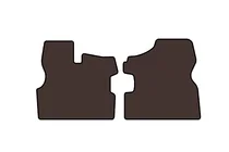 Ford Transit 1991–2000 Rubberen automatten Carsuit (Bruin) foto 1