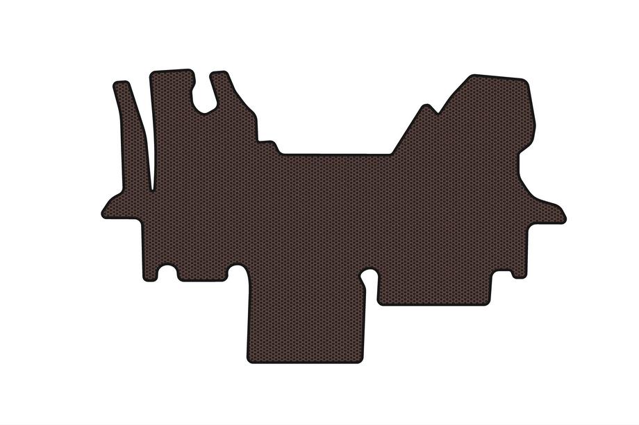 Renault Master 1998–2010 Rubberen automatten Carsuit (2003-2010, bruin) Image
