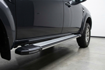 Ford Ranger 2007–2011 Rainbow zijtreden (set van 2, aluminium) foto 1