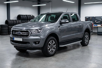 Ford Ranger 2011–2022 Side steps Tayga Grey (set van 2, aluminium) foto 1