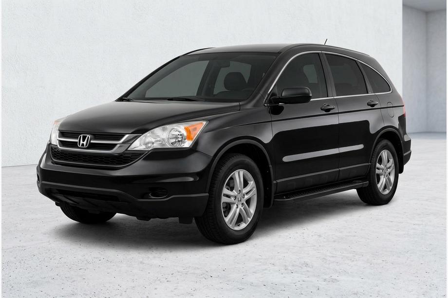 Honda CR-V 2007–2011 Allmond Black side steps (2 st., aluminium) Foto 1