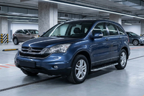 Honda CR-V 2007–2011 Maydos V1 zijtreden (set 2 stuks, aluminium + RVS) foto 1