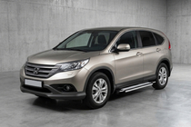 Honda CRV 2012–2016 Rainbow zijtreden (set van 2, aluminium) foto 1
