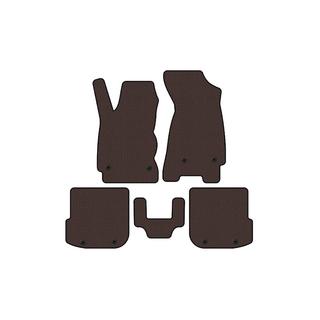 Rubberen automatten Carsuit (Sedan, bruin) Audi A4 B5 1994–2001 foto 1
