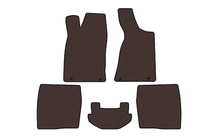 Audi 80/90 1987–1996 Rubberen automatten Carsuit (1987-1991, Sedan, bruin) foto 1