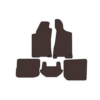 Carsuit rubberen automatten (1991-1996, Sedan, bruin) Audi 80/90 1987–1996 foto 1