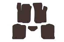 Audi A3 1996–2003 Rubberen automatten Carsuit (HB, bruin) foto 1