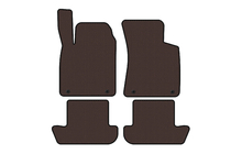 Audi TT 1998–2006 Carsuit rubberen automatten (Coupé, bruin) foto 1